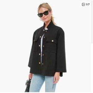 Tuckernuck black jacket with gold buttons medium